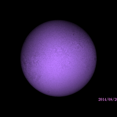 太陽　2014/08/20 (2/5)  HαB