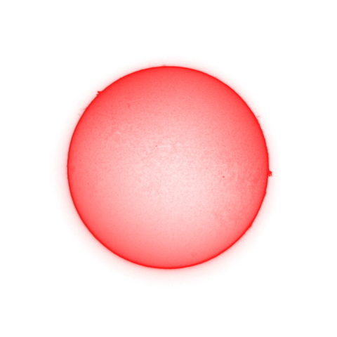 太陽　2014/08/20  (5/5)  Hα　日の丸