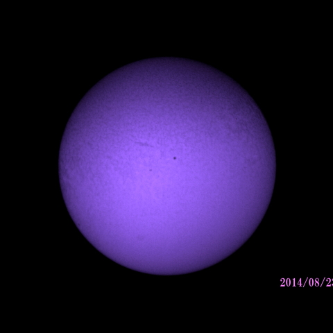 太陽　2014/08/23  (2/5)  HαB