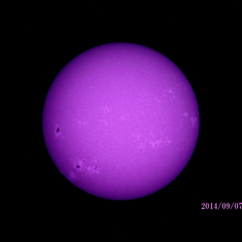 太陽　2014/09/07 (3/5) CaK