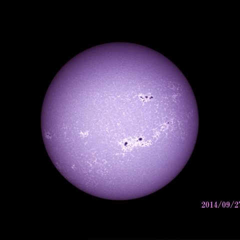 太陽　2014/09/27 (3/5) CaK