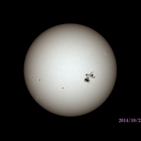 太陽　2014/10/25 (4/7) ND 八咫の烏