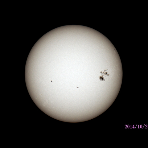 太陽　2014/10/26 (4/5) ND 八咫の烏2日目