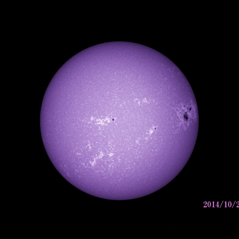 太陽　2014/10/28 (3/5) CaK