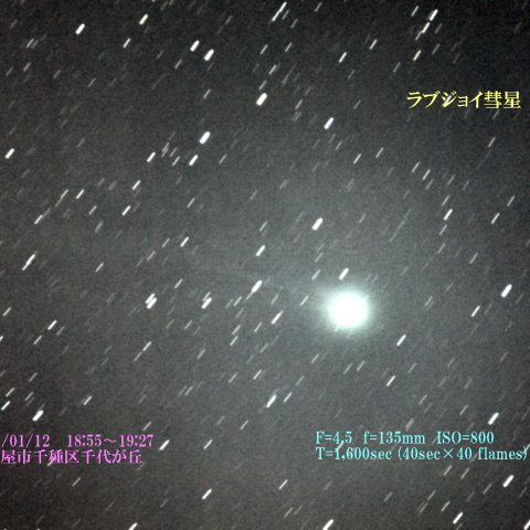 ラブジョイ彗星　2015/01/12