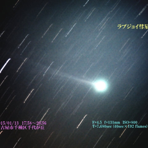 ラブジョイ彗星　2015/01/13