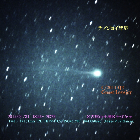 ラブジョイ彗星　2015/01/31