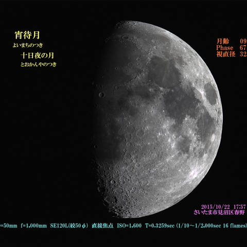 宵待月　十日夜月