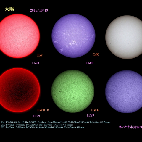 太陽　2015/10/19