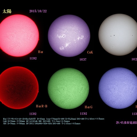太陽　2015/10/22