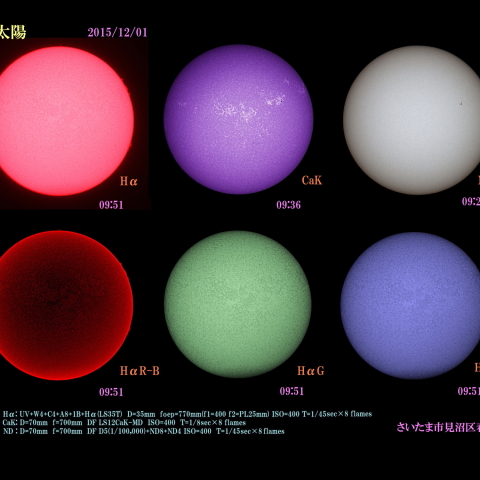 太陽　2015/12/01