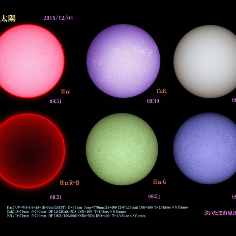 太陽　2015/12/04