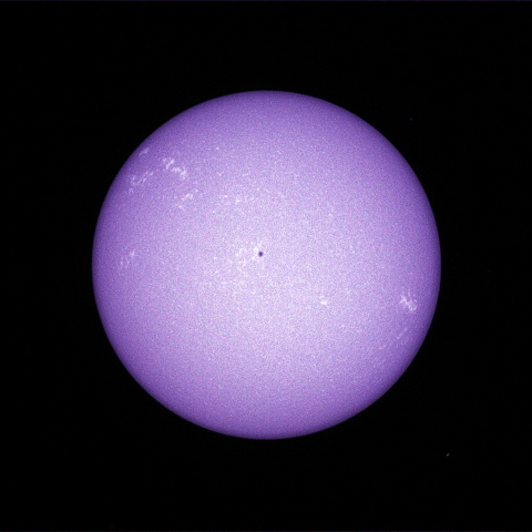 太陽の高温部の分布　2016/04/26