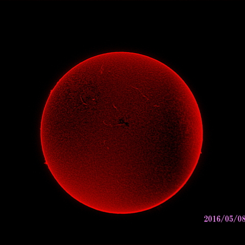太陽　2016/05/08 HαR-B