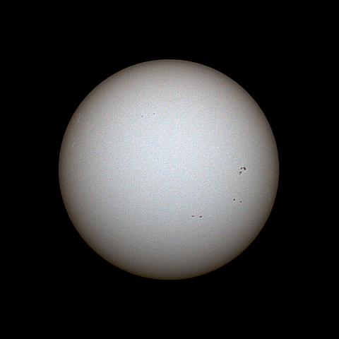 太陽の黒点　2016/05/13