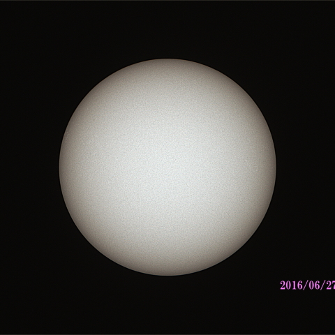 太陽　2016/06/27 ND