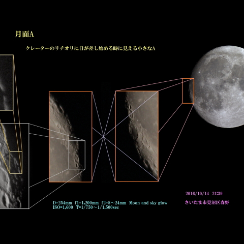 月面A リチオリの小さいA