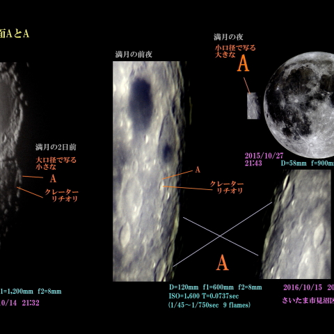 月面AとA
