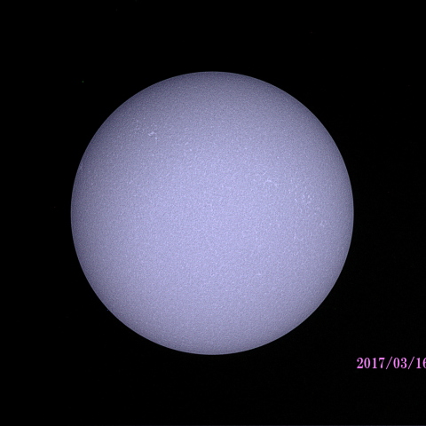 太陽　2017/03/16 CaK