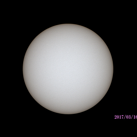 太陽　2017/03/16 ND