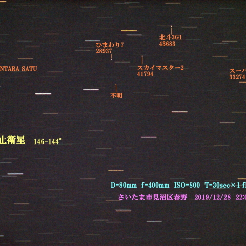 静止衛星 146-144°