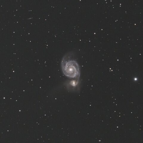 M51　子持ち銀河