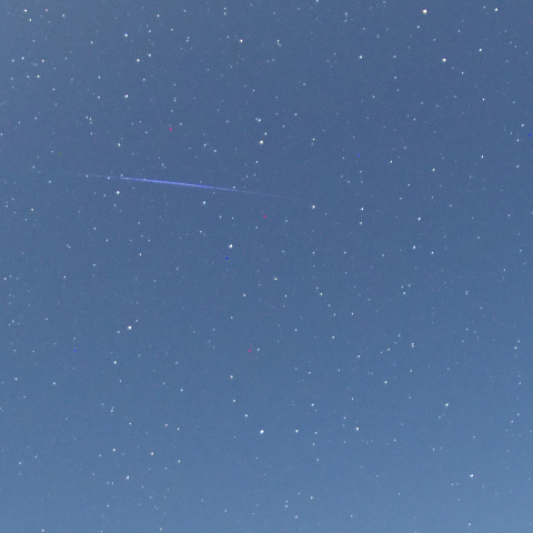 久しぶりに地元で見られたペルセウス座流星群