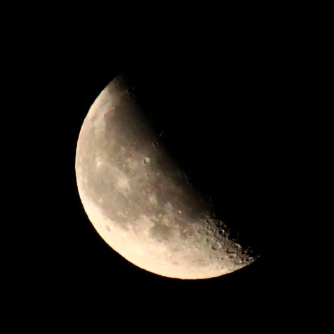 下弦の月 月齢22.2