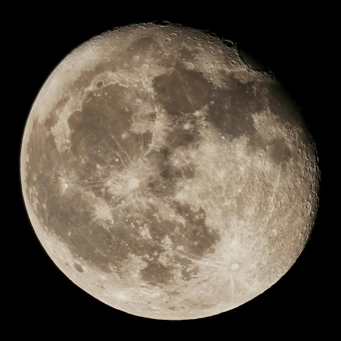 月齢18のお月様