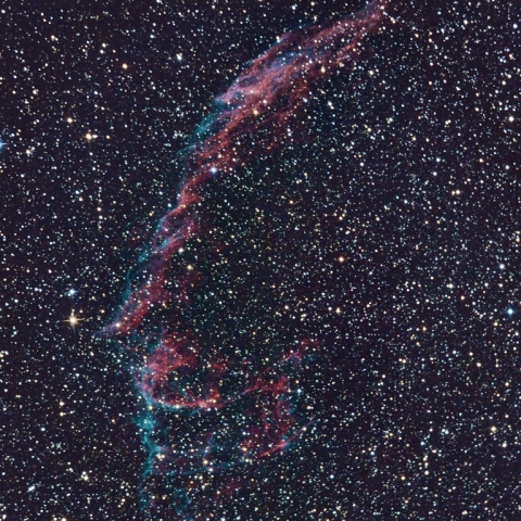 NGC6992 網状星雲（東側）