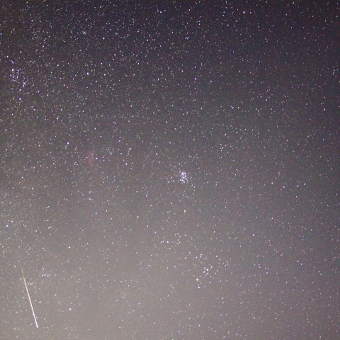 ペルセウス座流星　20190813未明