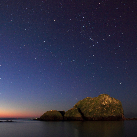 オリオンと流星