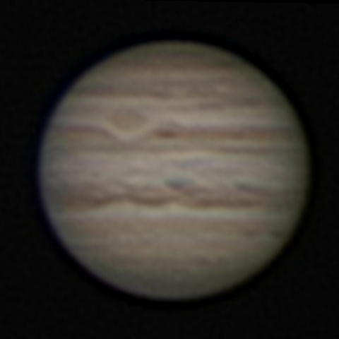 星祭りで撮影した木星その１