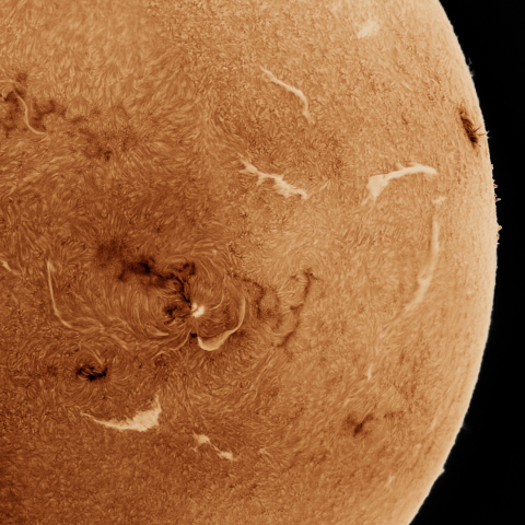 太陽彩層面 2015.03.29