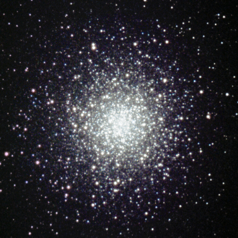 住宅街から撮影したりょうけん座 M3 球状星団