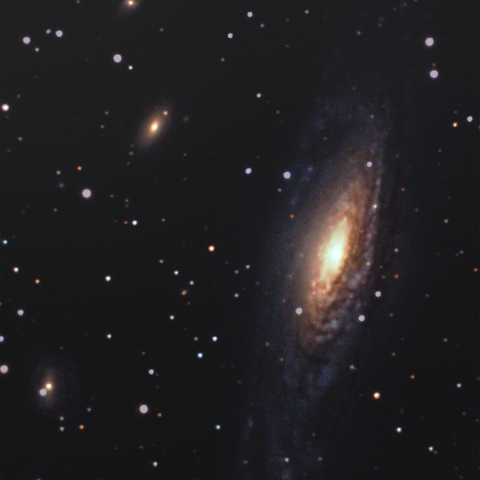 住宅街から撮影した NGC7331