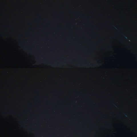 14日25時2分出現大流星