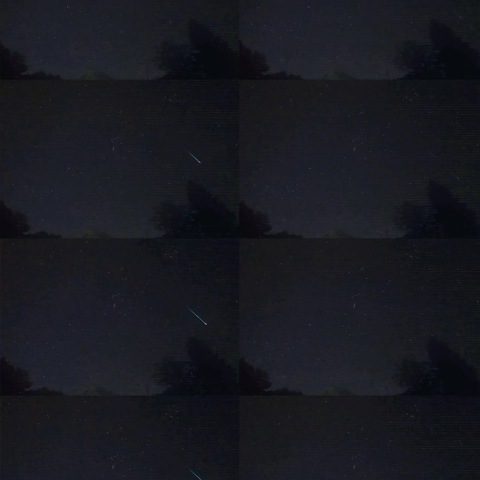 14日25時2分出現ふたご座群大流星(全行程)