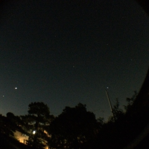 iPhoneとセルカレンズで撮る星々