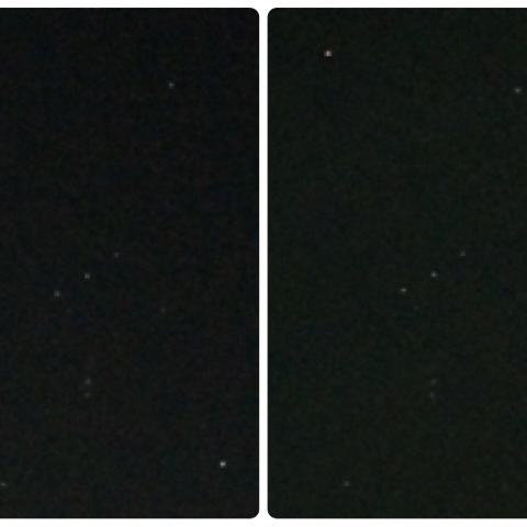 ベテルギウスの光度・単純比較