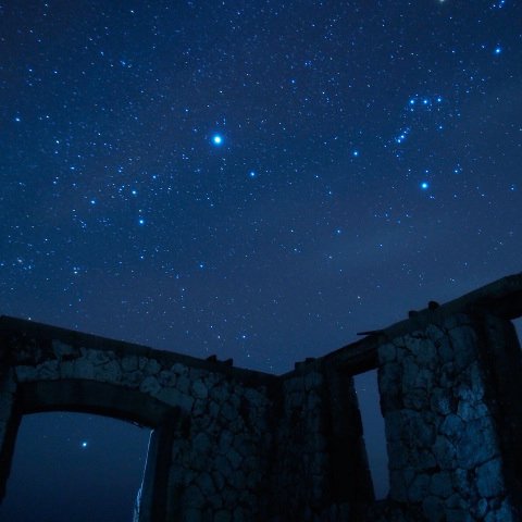 北緯26度のシリウスとカノープス