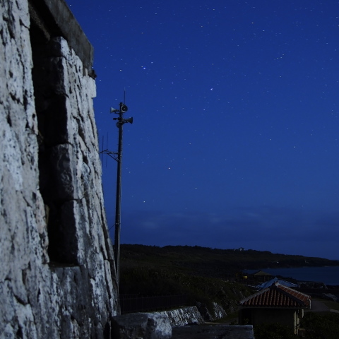 南大東島の南十字星