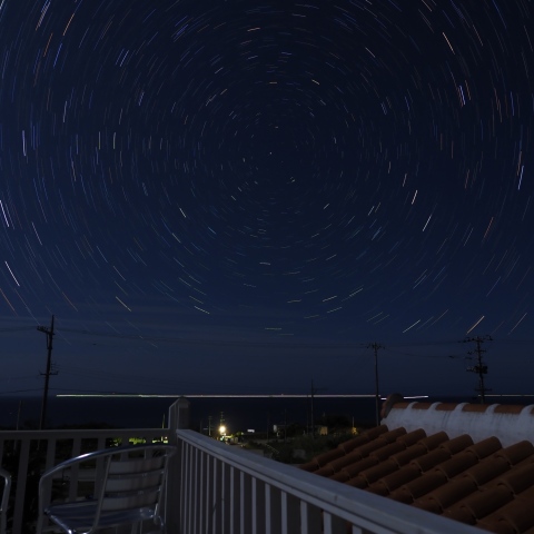 北緯26度の北天