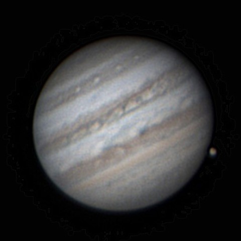 木星とガニメデ(2017/05/13)