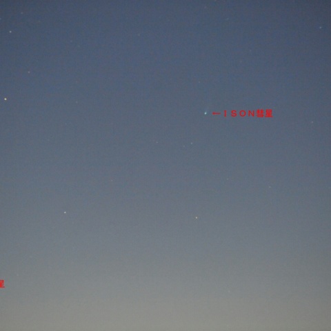アイソン彗星11月21日