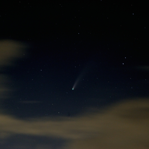 やっと見つけたネオワイズ彗星！
