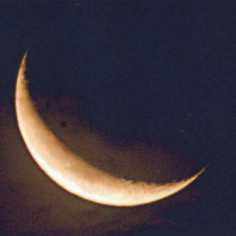 合計2分間の雲の切れ間に