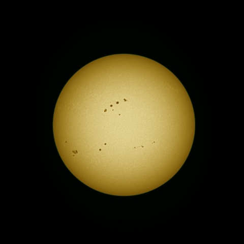 VESPERAで撮る11月25日の太陽