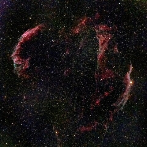 VESPERA II で撮るNGC6960 6992