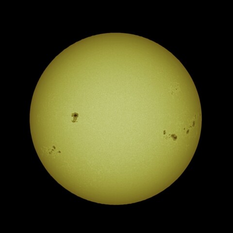 VESPERA II で撮る10月06日の太陽